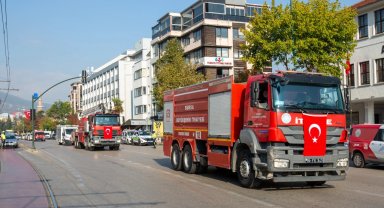 Bursa İtfaiyesi üç asırdır vatandaşın hizmetinde