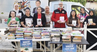 Bursa Osmangazi'de kitaplar fidana dönüşüyor