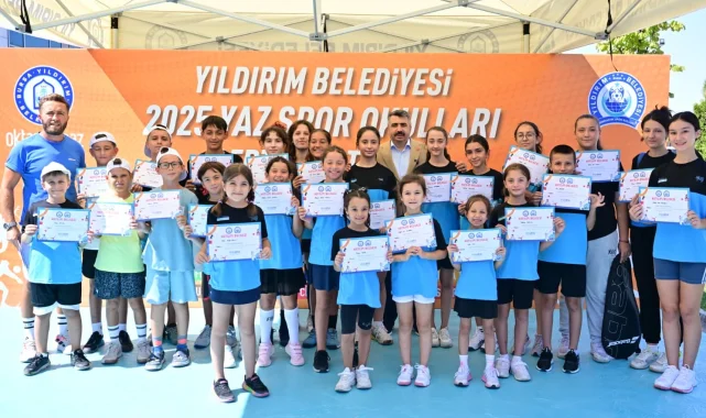 Bursa Yıldırım'da 62 bin çocuk yaz spor okullarında buluştu