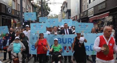 Bursalılar sağlığa yürüdü