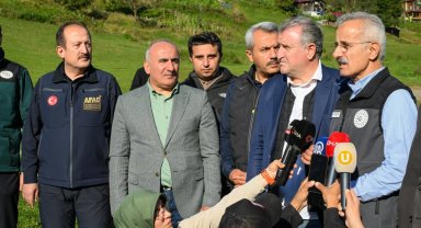 Çamlıhemşin-Ayder yolu ulaşıma açıldı