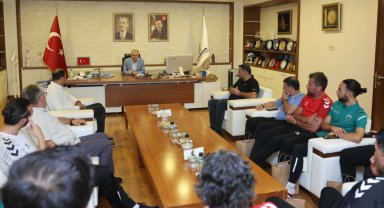 Çayırovaspor'dan Başkan Çiftçi'ye 45. yıl ziyareti