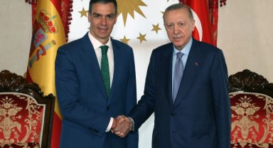 Cumhurbaşkanı Erdoğan, İspanya Başbakanı Sanchez ile görüştü