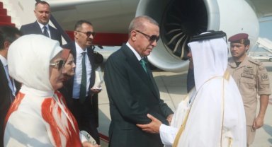 Cumhurbaşkanı Erdoğan Katar'da