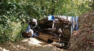 Davut Ağa Köyü'nde patpat kazası: 1 kişi yaralı