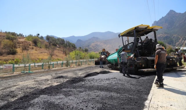 Eskişehir Sarıcakaya'da yol konforu artıyor