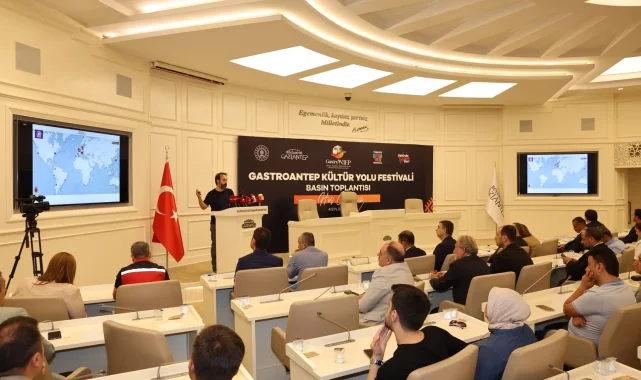 GastroANTEP Kültür Yolu Festivali için geri sayım başladı