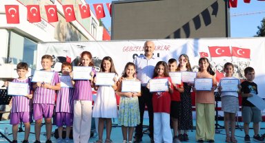 Gebze'de Yaz Spor Okulları coşkuyla tamamlandı