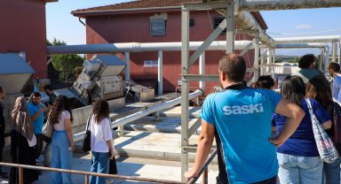 Geleceğin hekimleri atık su süreçlerini yerinde gözlemledi