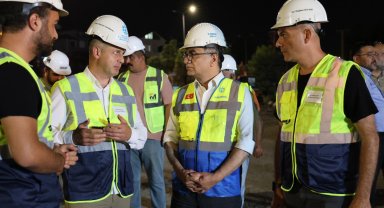 Genel Sekreter Baraçlı'dan Kocaeli'de dev projeye gece takibi