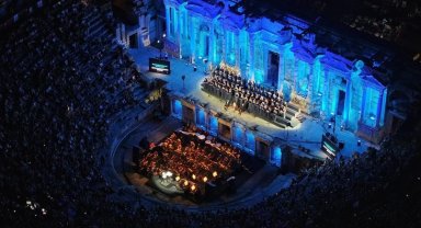 Hierapolis Antik Kenti tarihi konserle on binleri ağırladı
