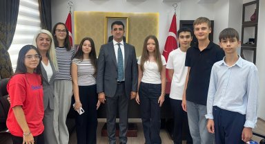 İpsala Kaymakamı Sevgili 'Fen Liselileri' ağırladı