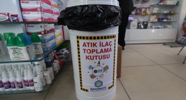 İstanbul Bakırköy'de atık ilaçlar toplanıyor