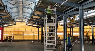 İstanbul Yeşilköy Pazarı'nda elektrik sorunu tarihe karıştı