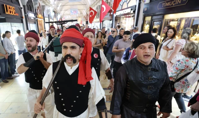 İstanbul'da tulumbacılar seremonisine büyük ilgi