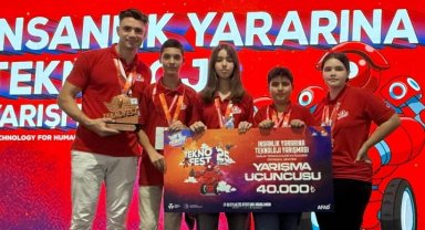 İzmirli öğrencilerden TEKNOFEST'te büyük başarı