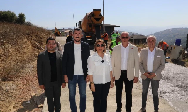 İzmit Belediyesinden Kabaoğlu'na konforlu ve güvenli yollar