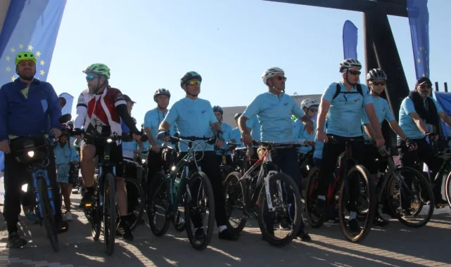 İzmit'te pedallar Hasan Sert için çevrildi