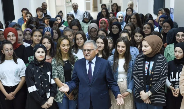 Kayseri Büyükşehir'den eğitime dev destek