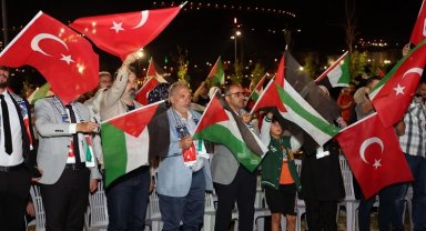 Kayseri'de vicdanlar Gazze için buluştu