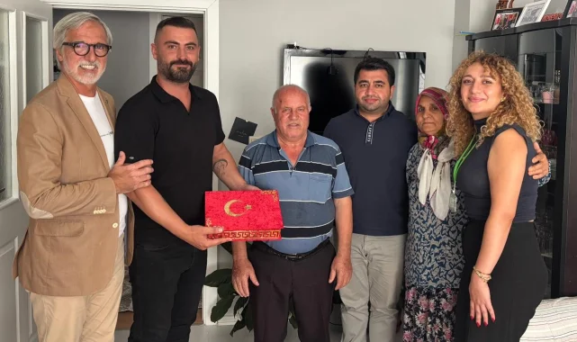 Kıbrıs Gazilerine İzmit Belediyesi'nden anlamlı ziyaret
