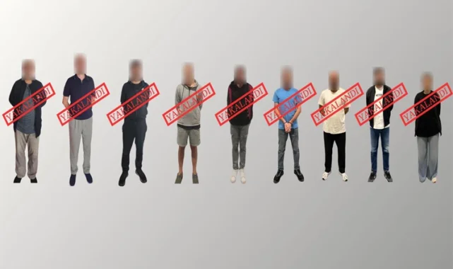 Kırmızı bültenle aranan 9 suçlu yakalandı! Hangi bülten olursa olsun, kaçamayacaksınız