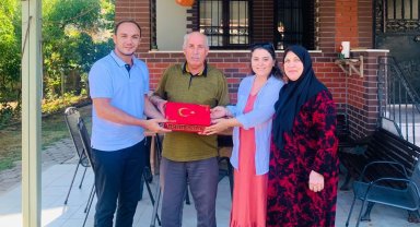 Kocaeli İzmit Belediyesi kahraman gazileri unutmuyor