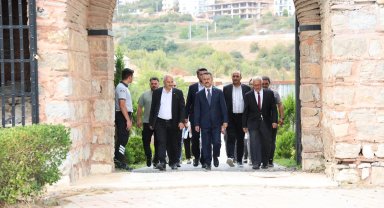 Kocaeli Valisi Aktaş'tan Eskihisar Kalesi ve Osman Hamdi Bey Müzesi'ne inceleme