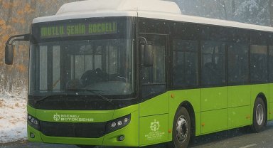 Kocaeli'de toplu taşımaya da kış düzenlemesi