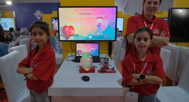 Kocaeli'nin genç dahileri TEKNOFEST'te ses getirdi