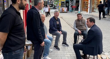 Konya Karatay'da esnafla buluşma