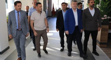 Konya Karatay'da iki büyük projeye yerinde inceleme