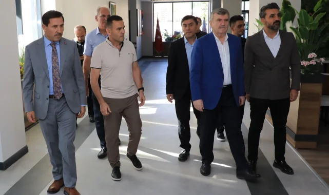 Konya Karatay'da iki büyük projeye yerinde inceleme