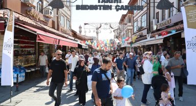 Konya'da Başkan Altay'dan esnafa teşekkür