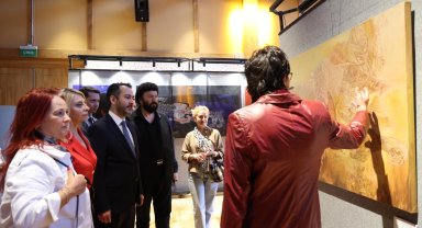 Konya'da 'Belleğin İzi' sergisi açıldı