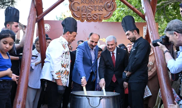 Konya'da 'GastroFest' coşkusu