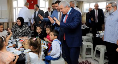 Konya'da manevi buluşma:Vali Akın, Kaymakam Ayhan ve Başkan Kılca vatandaşlarla bir araya geldi