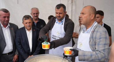 Küçükyoncalı'da Keşkek Şenliği kültür şölenine dönüştü