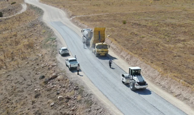 Malatya Büyükşehir'den Uzunhasan'a güvenli ve modern yol