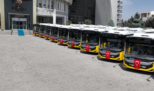 Malatya'da toplu taşımaya konforlu dokunuş
