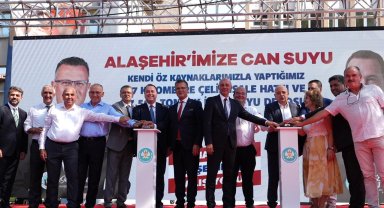 Manisa Alaşehir'in 20 yıllık su sorunu tarihe karıştı