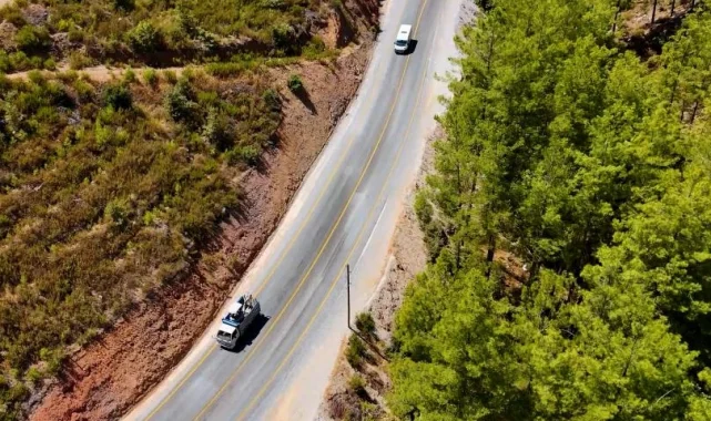 Mersin Büyükşehir'den Anamur'a Avrupa standartlarında yol hizmeti
