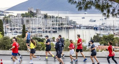 Muğla Bodrum'da yarı maraton heyecanı... 23 ülkeden 2.100 sporcu katılacak