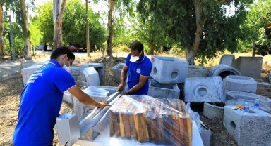 Muğla'da arıcılara temiz petek desteği