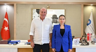 Muharrem İnce Başkan Vekili Özdemir'i ziyaret etti