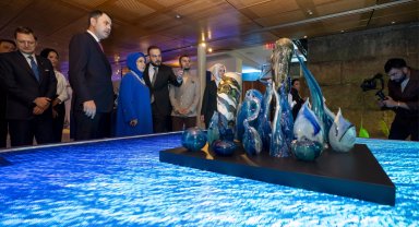 New York'taki 'Sıfır Atık Mavi-Damla Damla' sergisinde Konya'daki proje rol-model oldu