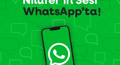 Nilüfer Belediyesi WhatsApp kanalı yayında