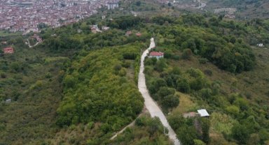 Ordu'da Döşemedibi-Bayramca yolu betonla güçleniyor