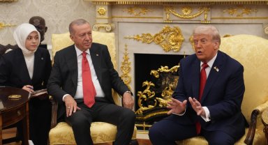 Oval Ofis'te beklenen görüşme gerçekleşti... Trump'tan Erdoğan'a 'lider' övgüsü