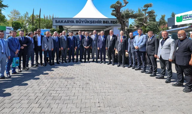 Sakarya'da peyzajın kalbi atıyor: PSB Anatolia Fuarı kapılarını açtı